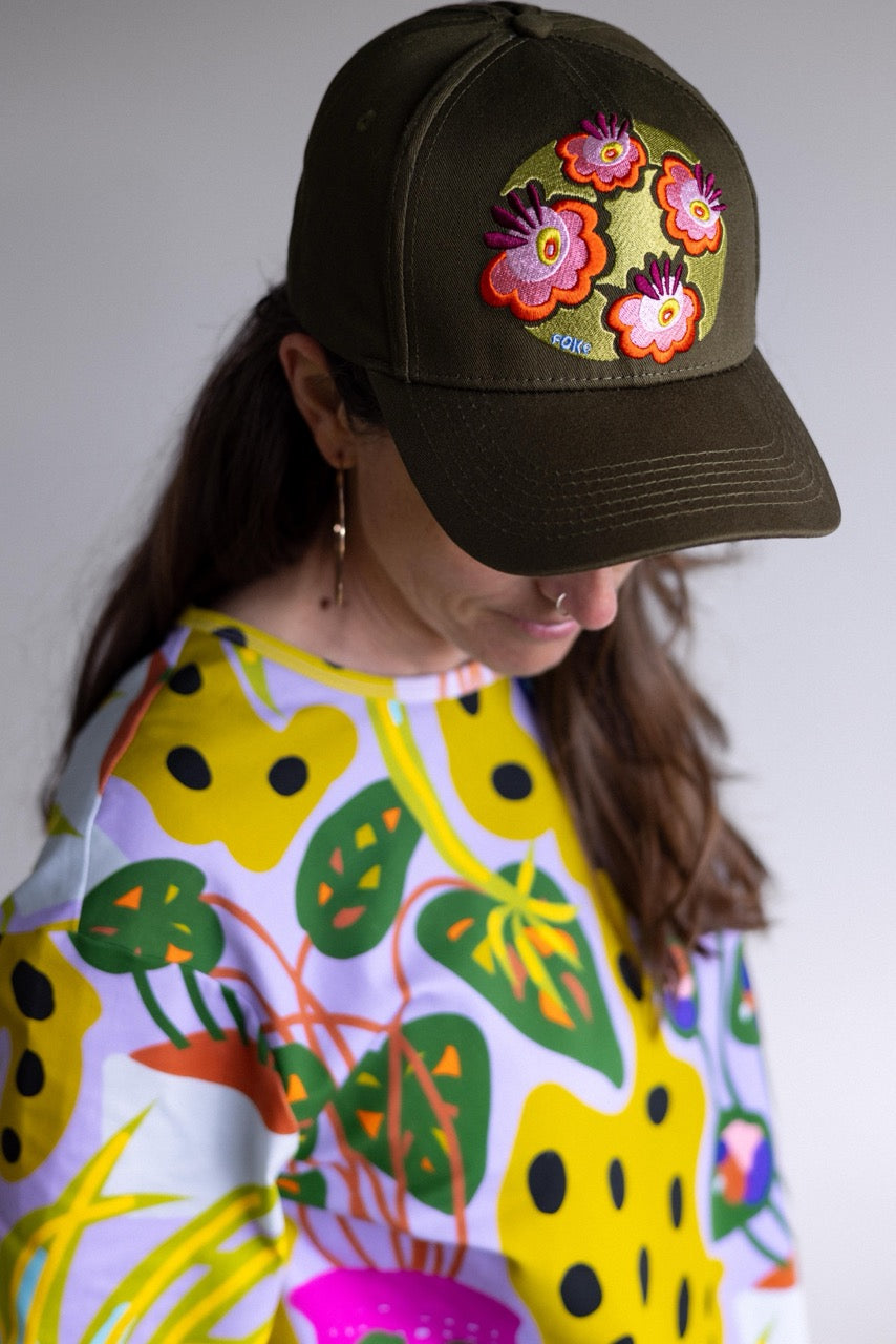 Olive Trucker Cap