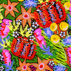 Silk Scarf - Bush Disco