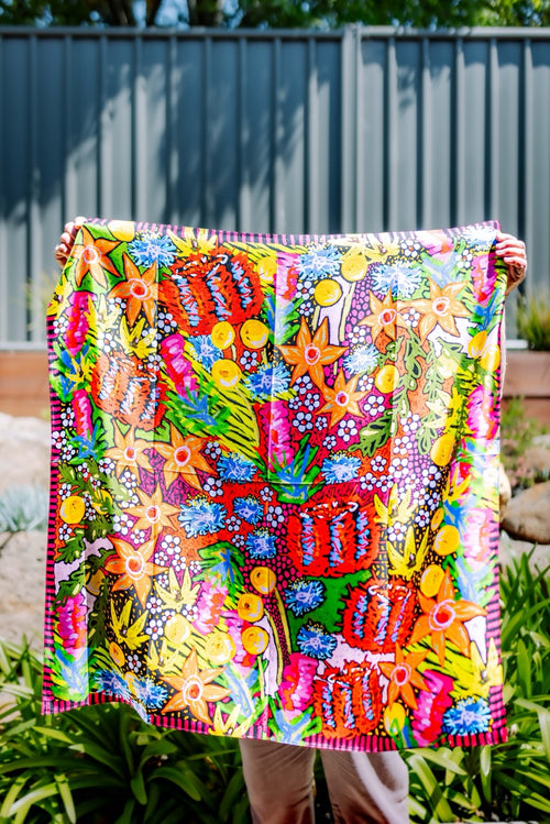 Silk Scarf - Bush Disco