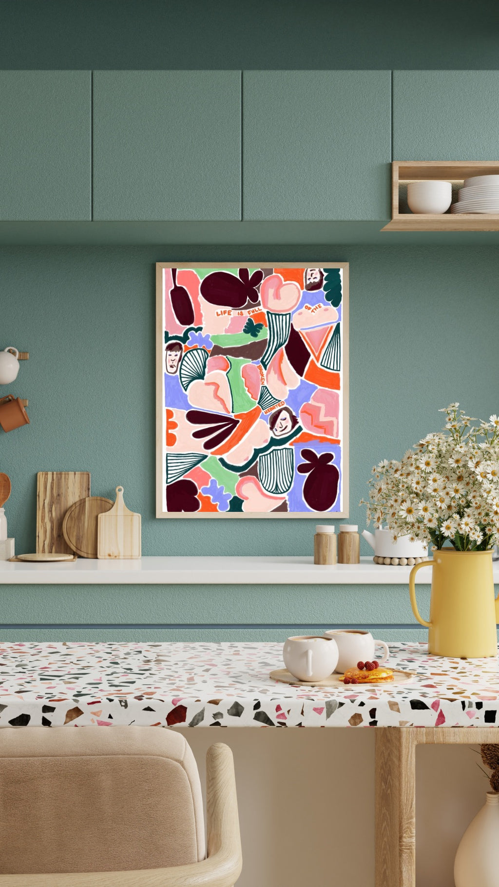 Art Print - Broken hearted
