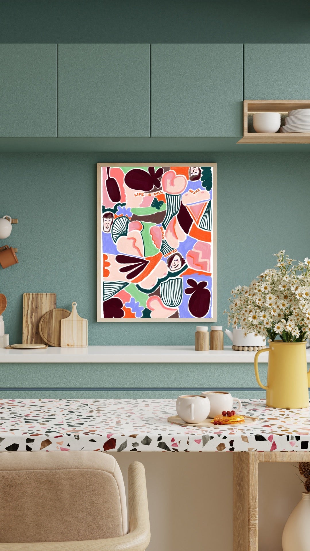 Art Print - Broken hearted